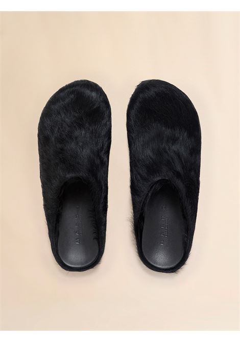 sabot fussbett uomo neri MARNI | SBMR000600 P412200N99